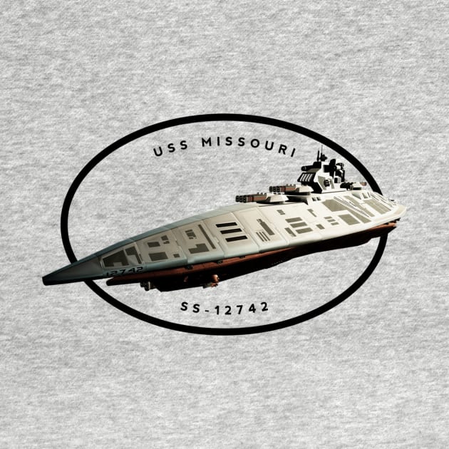 USS Missouri by DarkOperations